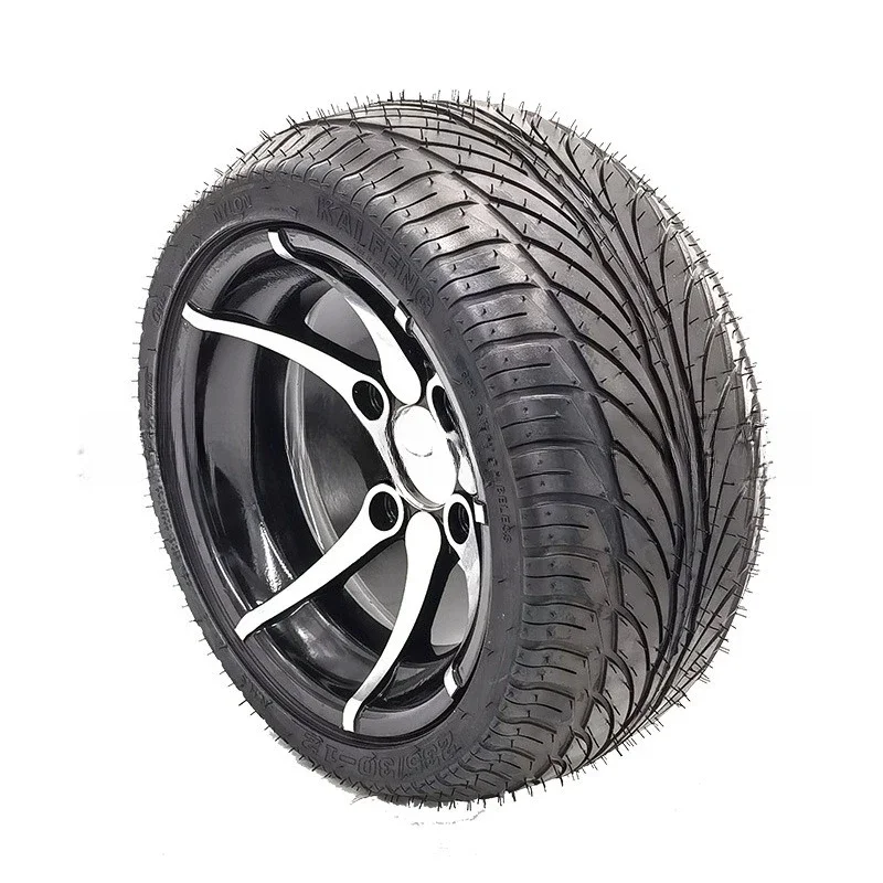 

Beach motorcycle accessories, inverted three wheels 235/30-12 inch vacuum flat road tires aluminum wheels