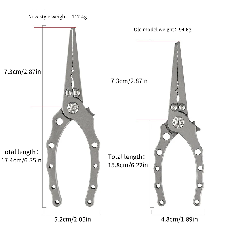 

Fishing Pliers for Cutting Fishing Line Crimp Multifunctional Fishing Pliers