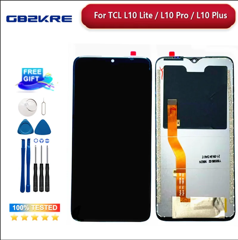 

6.22" LCD Display For TCL L10 Lite / L10 Pro / L10 Plus 4187u Touch Screen Digitizer Assembly Replacement Complete