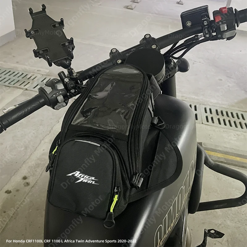 Motorcycle Fuel Bag Mobile Phone Navigation Tank For Honda CRF1100L CRF 1100 L Africa Twin Adventure Sports 2020-2022
