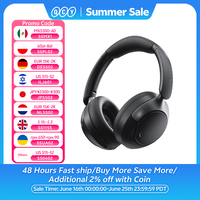 QCY H3 Pro ANC Wireless Headphone 50dB Noise Canceling Hi-Res Spatial Audio Earphone with LDAC Bluetooth 5.4 Over Ear Headset