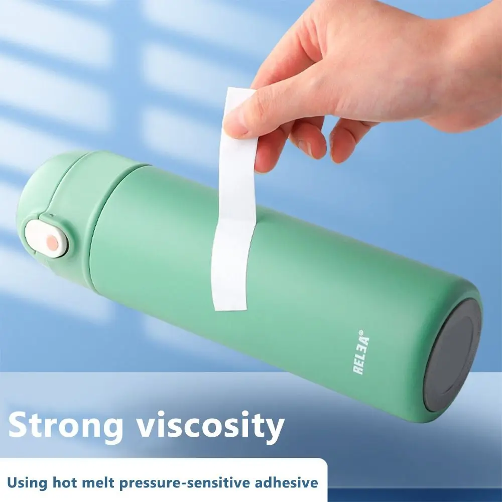 Simple Strong Viscosity Double Sided Tape White Ultra-thin Adhesive Tape Strong Tape Sticker School/Home/Office