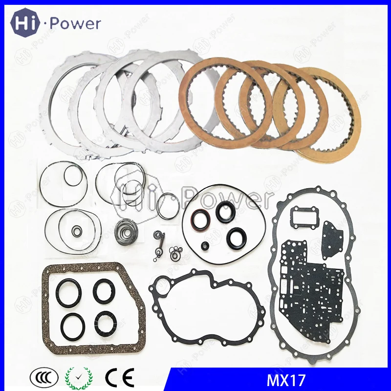 MX17 Transmission Rebuild kit Seal Overhaul Kit Friction Kit Steel Plate Seal For TOYOTA Clutch Disc Kit