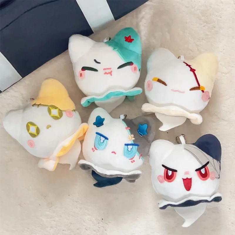 Honkai Star Railœ Keychain Plush Wuwubo Dan Heng Imbibitor Lunae Blade JingYuan Pendant Anime Cosplay Cute Pendant Doll Gift