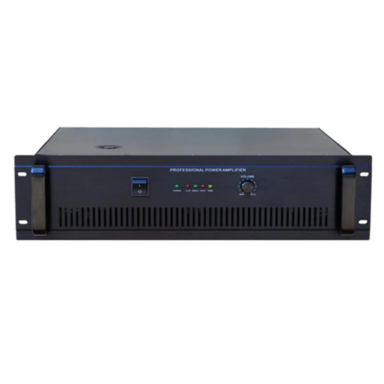 Aliexpress 2021 New Arrived 2000W Professional PA System Analog Amplifier for Hotel Public Address