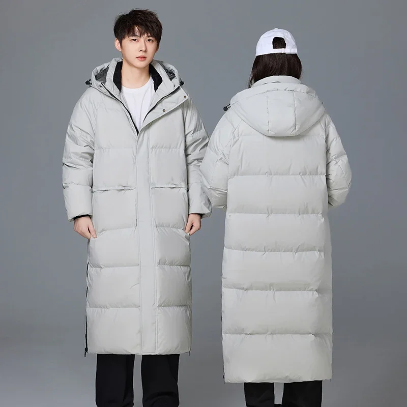Cold Proof Breathable Warm Couple Down Jacket Trendy Fashionable High Quality Jacket Outdoor Hiking Camping Windproof Comfort
