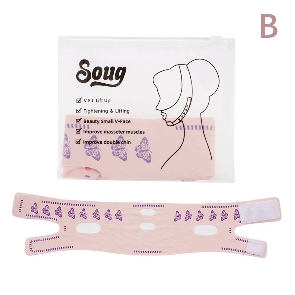 Single/Double Layer Chin Cheek Bandage V Shaper V LineLi Fting And Firming Falimming Device Facial Bandage Improve DoubChin Tool