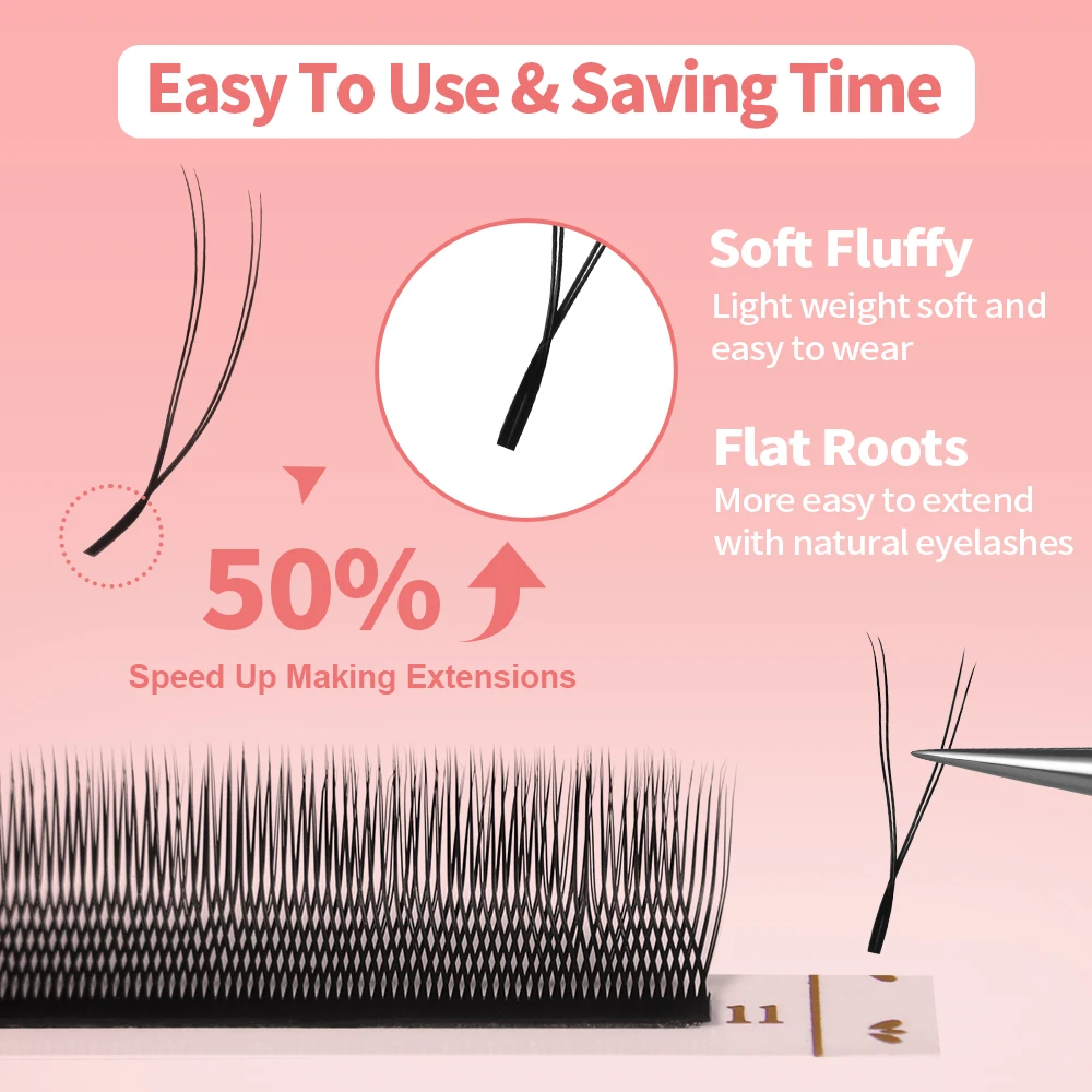 JEMEDO Extensiones de pestañas - Eyelash Extension Yy reseña y precio