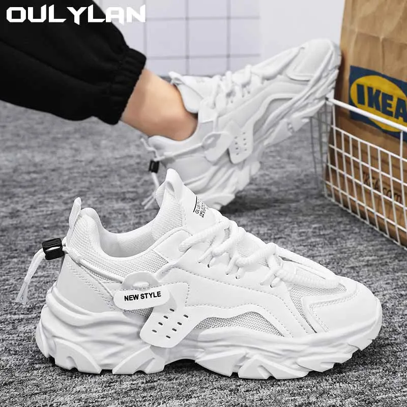 

Oulylan Outdoor Sports Tennis Running Shoes Men Designer Mesh Sneakers Lace-Up Male For Men Lightweight Shoe