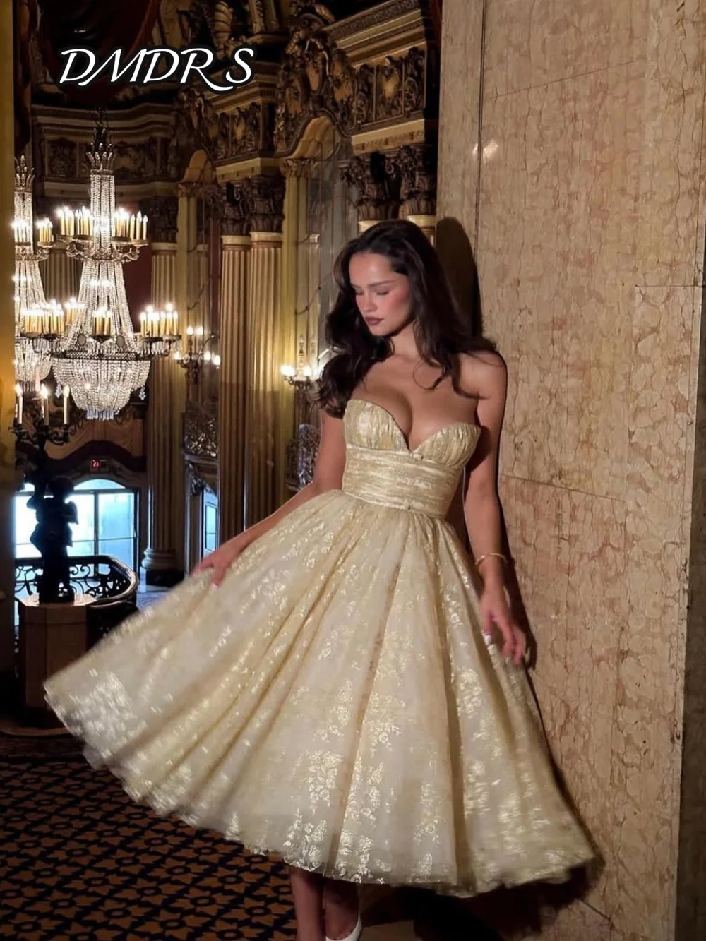 

Romantic Sweetheart Evening Dress Charming Tulle A-Line Party Gown Classic Sleeveless Floor-Length Party Dresses فساتين سهرة