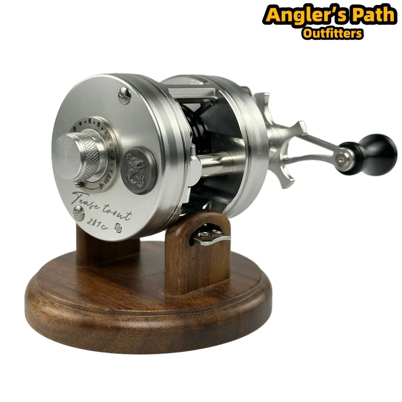 Upgraded 2025 Gangtu 201C Micro Drum Reel Synchronous Line Guide External Magnetic Brake Full Ceramic Bearing Whistle Sound