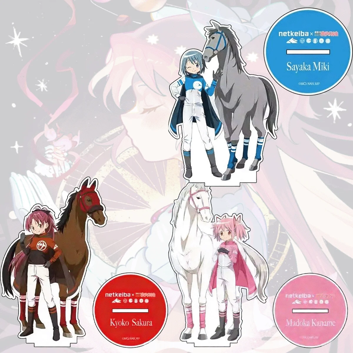 Anime Puella Magi Madoka Magica New AcrylicKeychai 15cm Kaname Madoka/Akemi Homura, High Clear Cute Desk Decor, Valentine's Gift