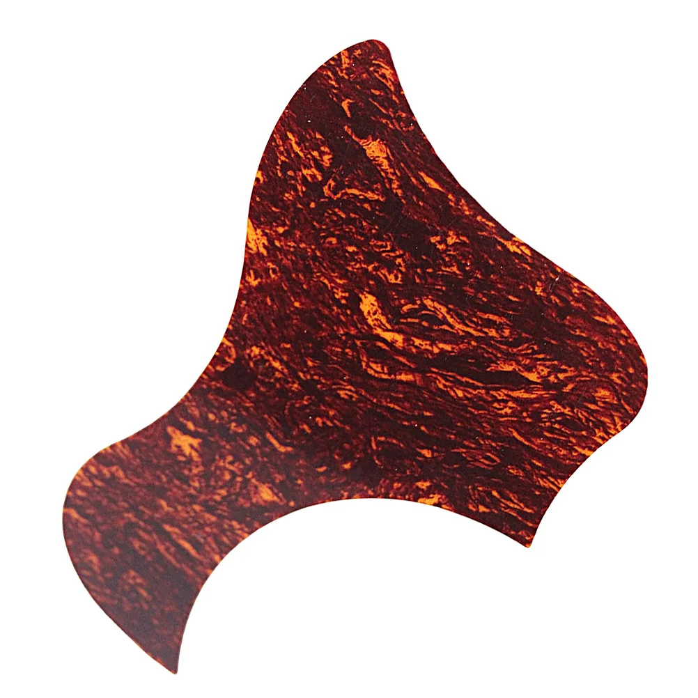 

Dark Red Bird Style Acoustic Guitar Pickguard Selfadhesive Sticker Durable Material Easy Installation Protection