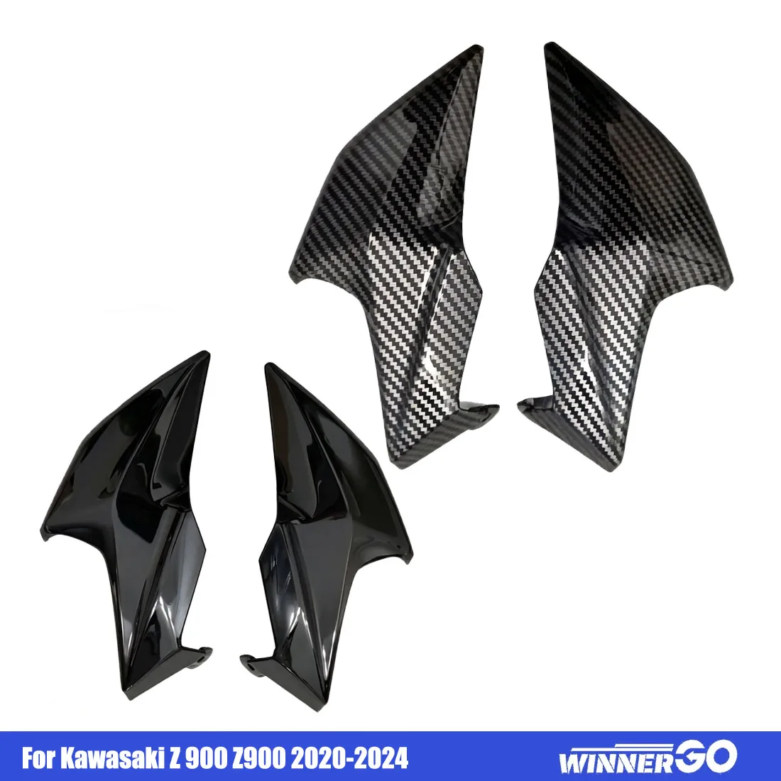 2024 neue Z900 Motorrad Front Upper Nase Scheinwerfer Verkleidung Gugel Abdeckung Set ABS Gemalt Fit Für Kawasaki Z 900 Z900 2020-2024