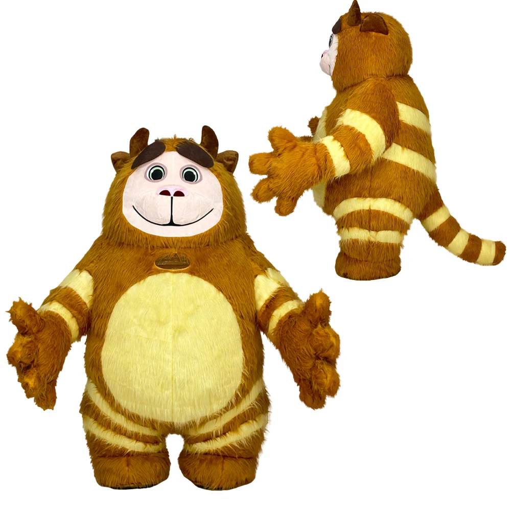 

Inflatable Cartoon Monkey Costume Mascot Adult Character Cosplay Halloween Christmas Carnival Party Plush Suit