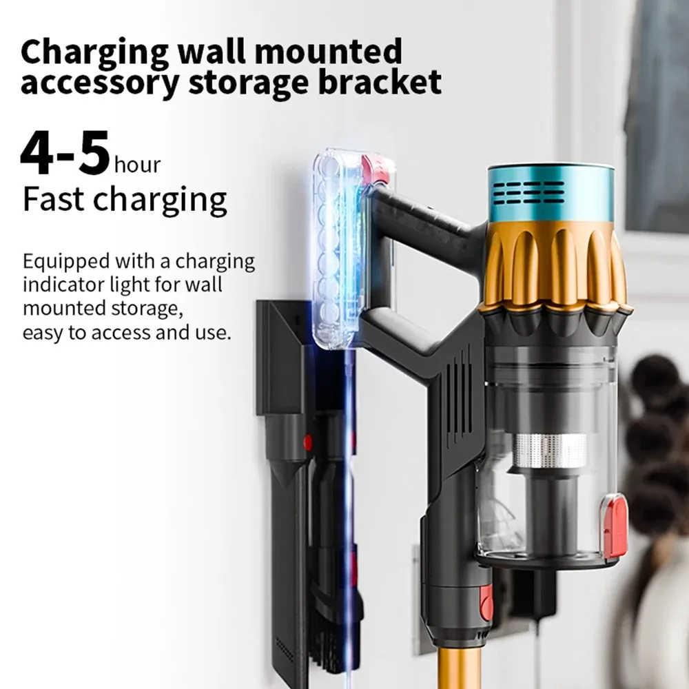 Blossom V22 45kPA Cordless Handheld Vacuum Cleaner Touch Screen Smart Dust Sensor Auto Speed Control for Home Carpet Clean