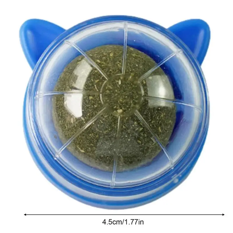 แมว Catnip ของเล่น Ball สัตว์เลี้ยง Stuff Healthy Cat Candy เลียขนมขบเคี้ยว Catnip Snack Nutrition Energy Ball แมวแมวของเล่นแมวอุปกรณ์