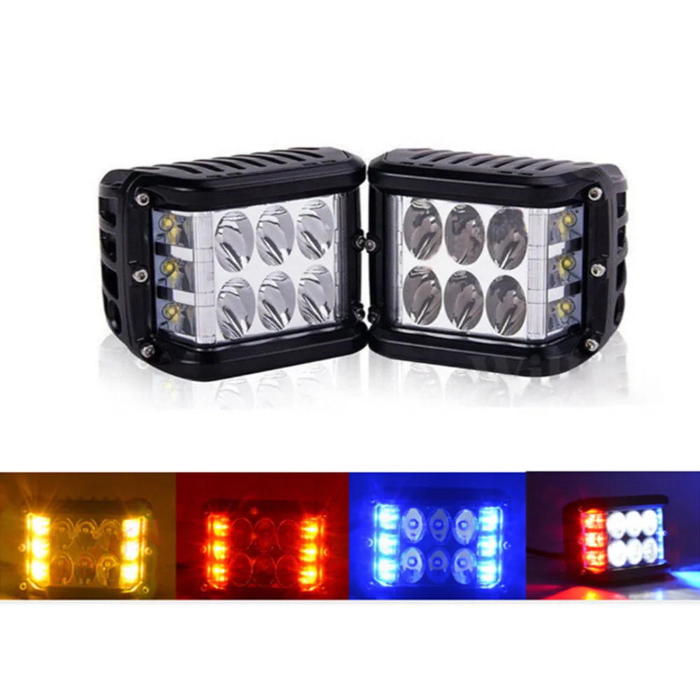 

12V 45W LED Driving Light Waterproof Spotlight Cube Work Fog Lamp for Car Auxiliary Spotlight