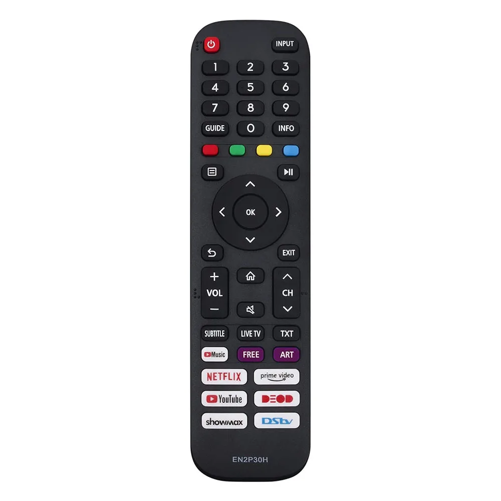 EN2P30H Remote Control Replacement - WINFLIKE TV Remote Control Replacement for Hisense TV 50A7500F 65A7300F EN2G30H