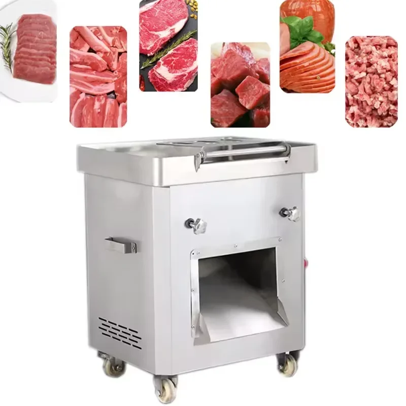 

Популярная горячая распродажа, горячая распродажа, мясо, баранина, плечо, квадратная слайсер, стальная металлическая шлифовальная машина, эффективная машина для изготовления мясных изделий, мясорезка