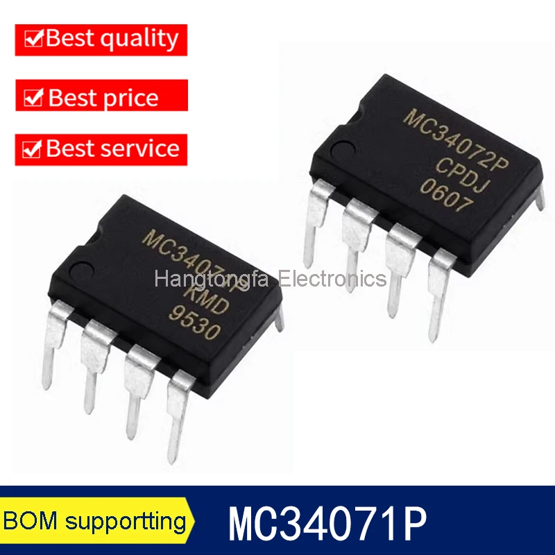 5PCS MC34071P MC34071PG MC34071 DIP-8 DIP MC34072PG MC34072P MC34001P MC34002P MC34081PG MC34081P MC34082PG MC34082P