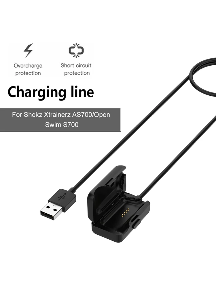 1M USB Charging Cable Fast Charger Cable 5V 400MA Portable Cord Compatible with Shokz Xtrainerz OpenSwim S700 Headphones