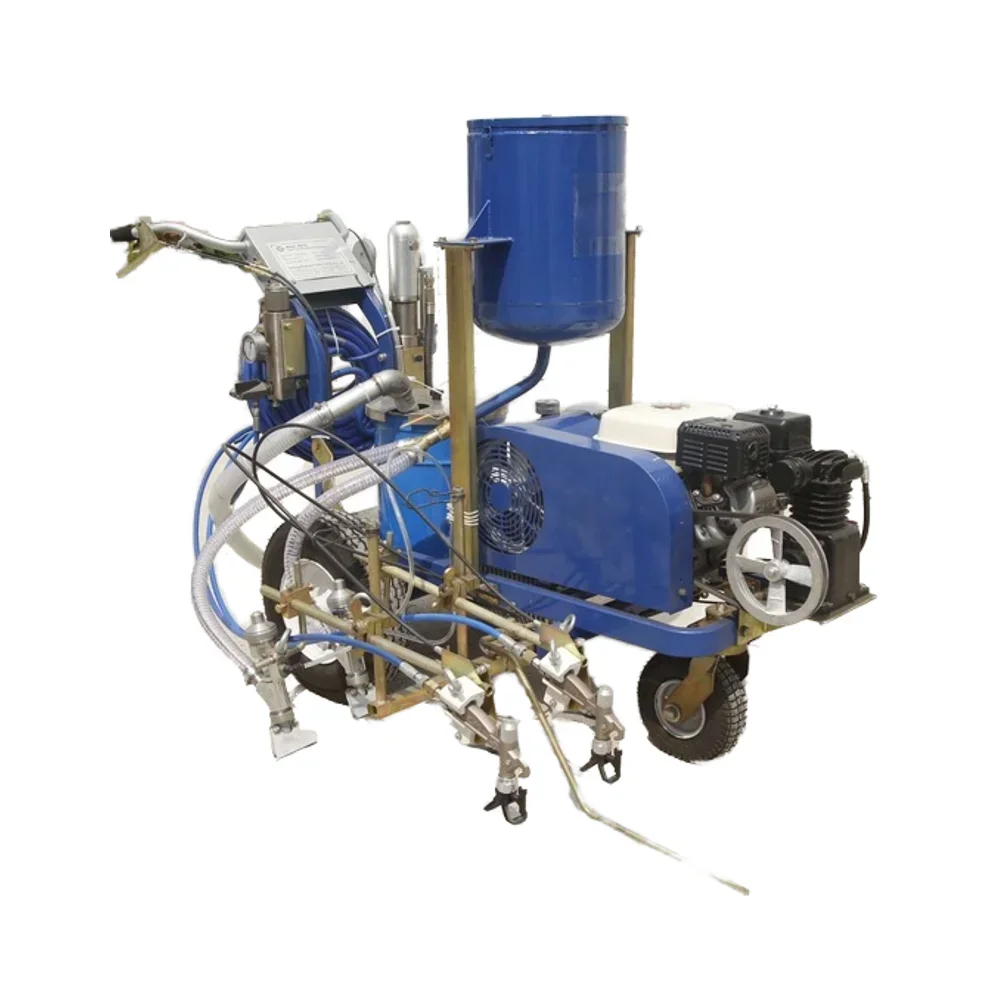High Quality SW-5G Road Marking Paint Applicator Cold Road Line Marking Machine with Engine Core Component for Road Projects