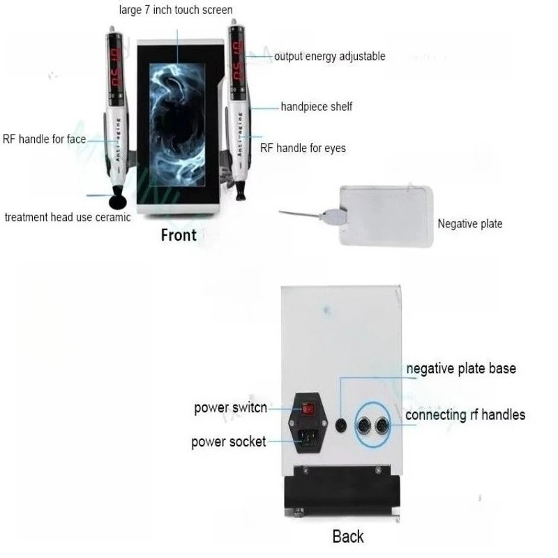 新しいアップグレードされた多機能スイーパー抗しわアイリフティングマジックアイ＆フェイスケア美容機器アイバッグ除去機