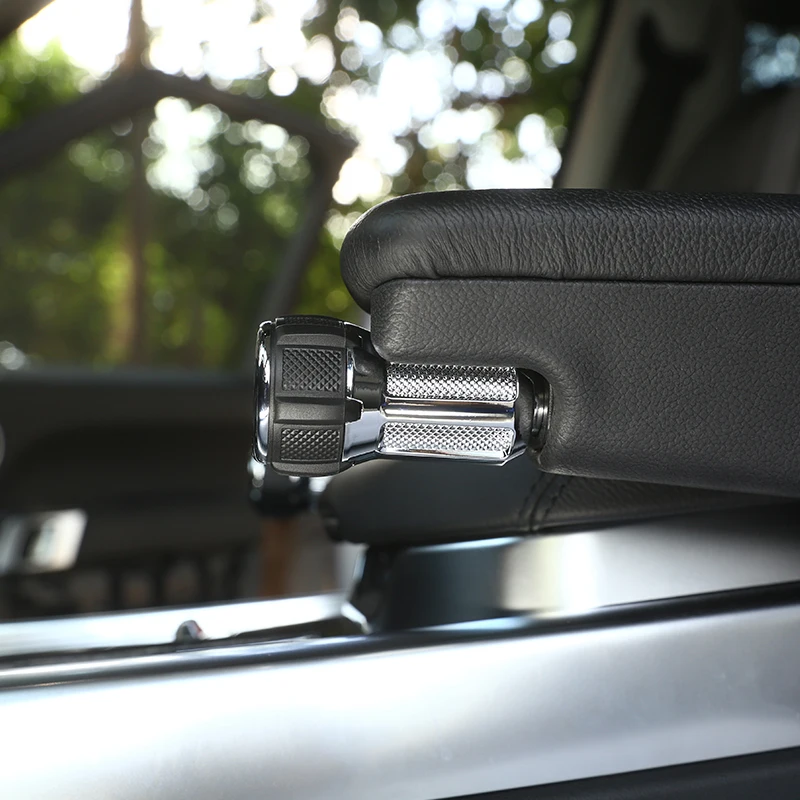 NEW 2Pcs Alloy Seat Armrest Box Adjustment Konbs For Land Rover Discovery 5 LR5 Range Rover Sport Vogue L405 2014-22 Car-Styling