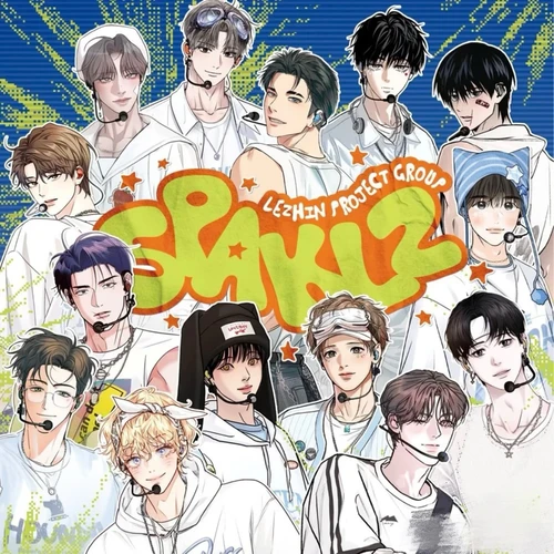 Nuevo conjunto completo de preorden coreano Manhwa 2026 Saludos de temporada Lezhin Conjunto de calendario del grupo de proyectos Lezhin Enviar en 120 días