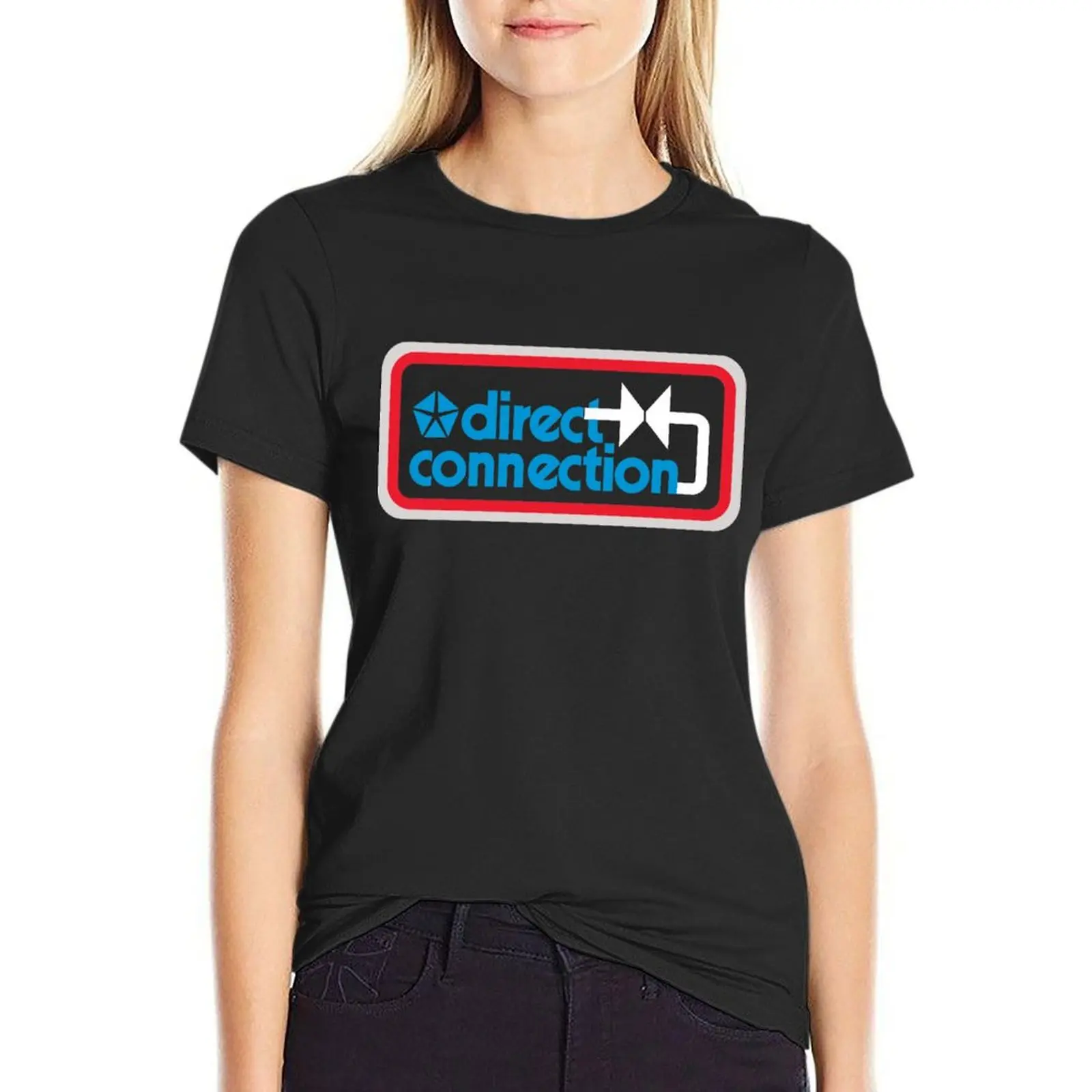 DIRECT CONNECTION T-Shirt plus sizes graphics Woman fashion