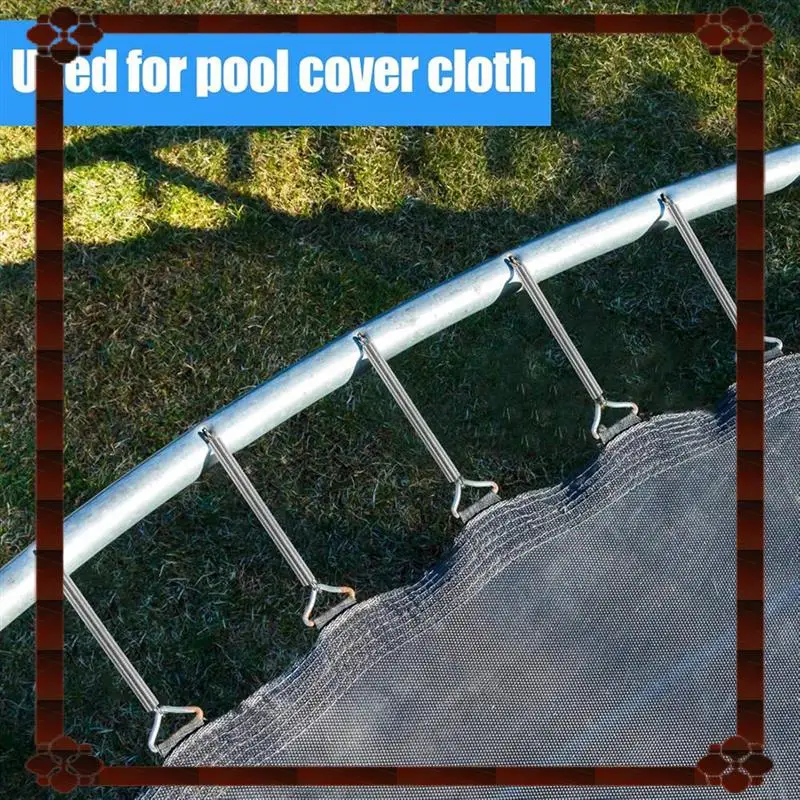 نوابض تمديد توصيل 24 ساعة 3/8 بوصة × 6-1/2 بوصة، 0.047 بوصة خطافات مزدوجة من الفولاذ الربيعي للإصلاح الميكانيكي والمرآب الصناعي