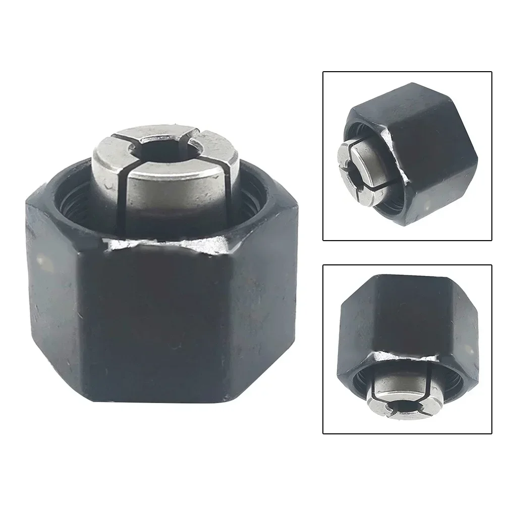 Black Steel Router Collet with 6 35mm Size and Unmatched Reliability for DW6214 DW621 DW625 DW616 DW618 DW621K Router