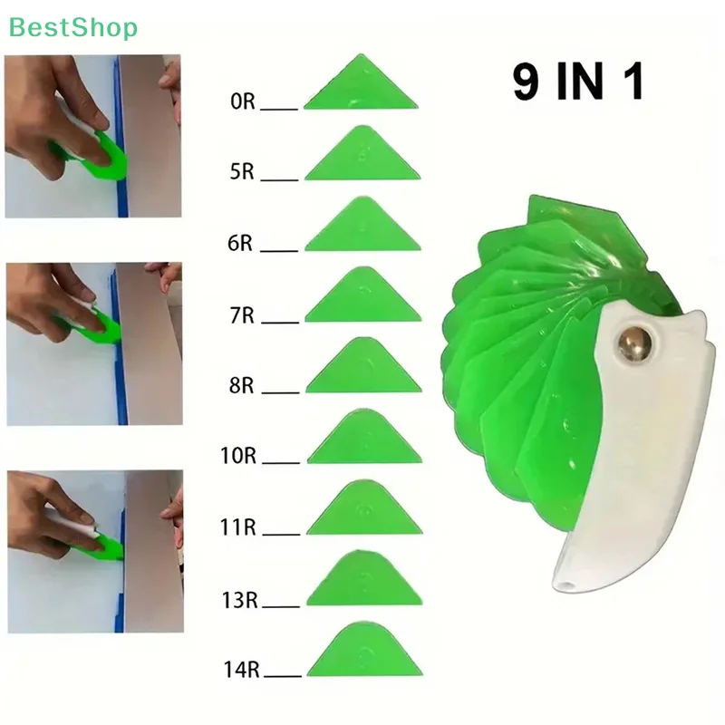 ♥♥♥9 In1 Multifunctional Scraper,Silicone Sealant Edging Tool,Professional Sealant Spreading Joint Sealant Spreader