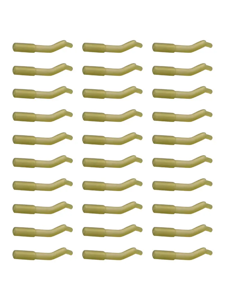 Fishing Gear Silicone Hook Line Aligners for Terminal Tackle with Anti Sleeves 20/30/50pcs for Enhanced Rigging