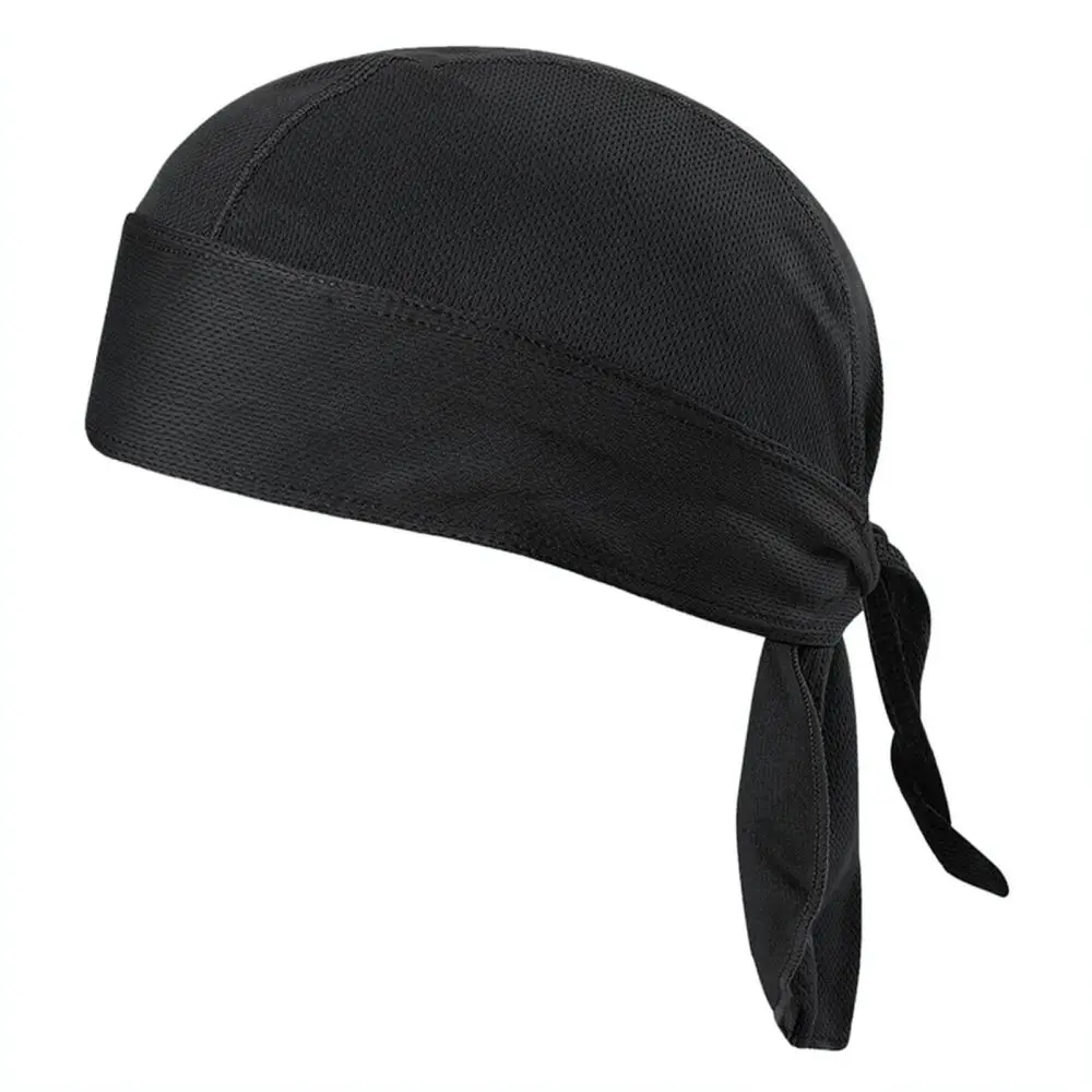 Breathable Outdoor Sports Bandana Pirate Hat Quick Drying Cycling Helmet Liner Running Sweat Absorption Head Wrap