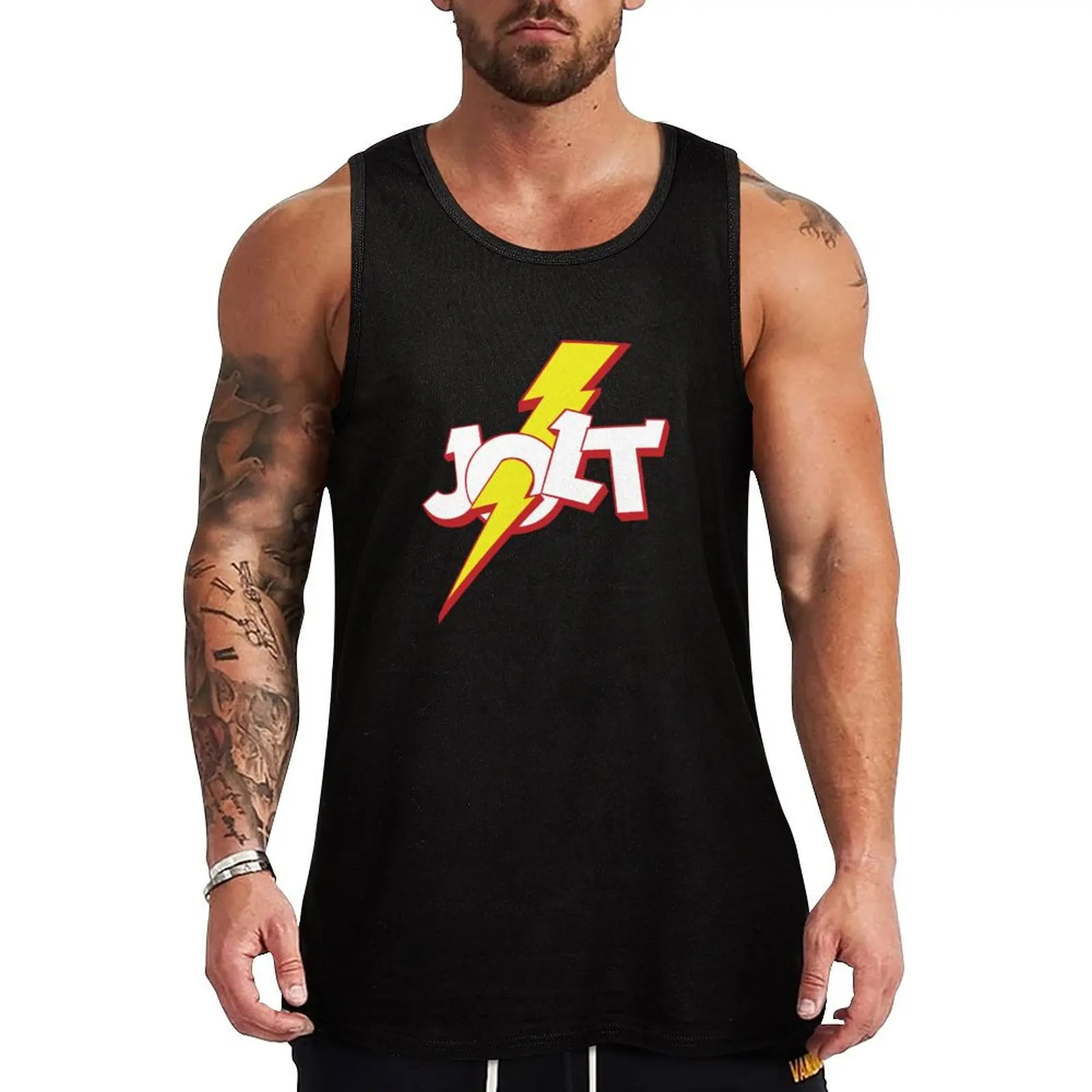 Jolt Cola Tank Top Durable Tank Top Wrinkle Resistant Casual Sleeveless
