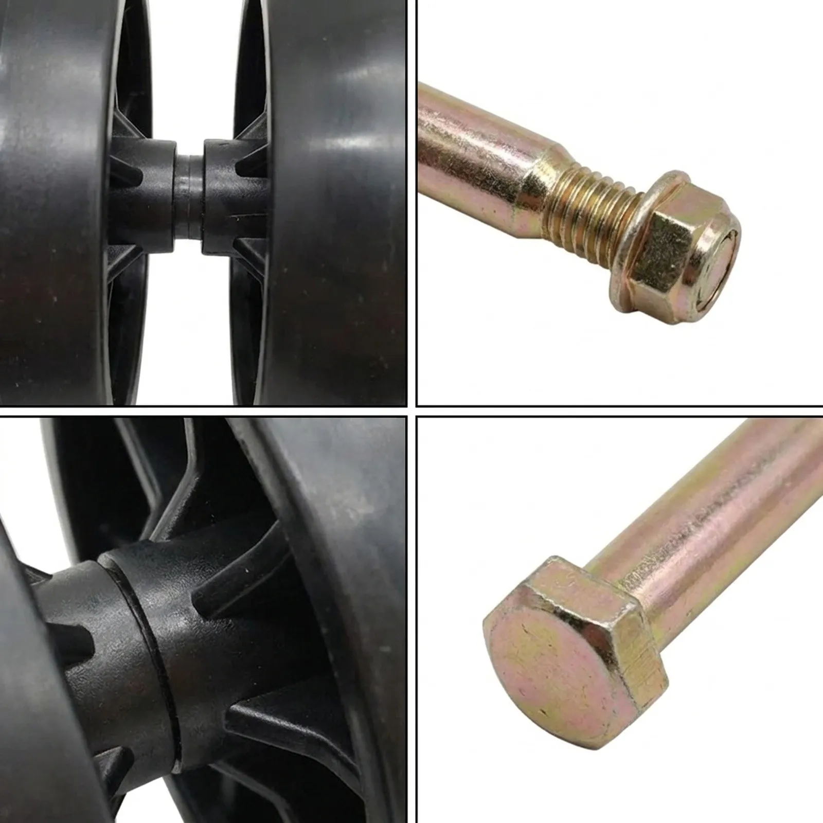 Garden Tool Lawn for tractor Deck Wheels 5 Inch Easy Installation Improved Traction High-Quality Materials Garden