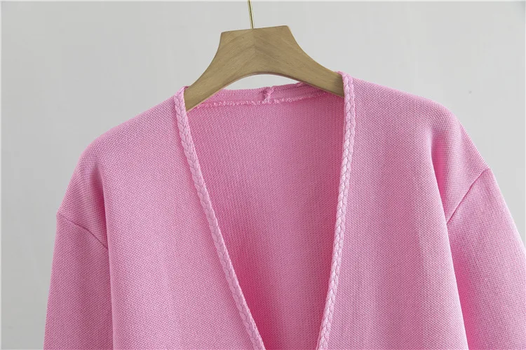 Robe 2 pièces ensembles femmes tenues décontracté ample col en V Cardigan à manches courtes robe mode coréenne robes élégantes ensembles
