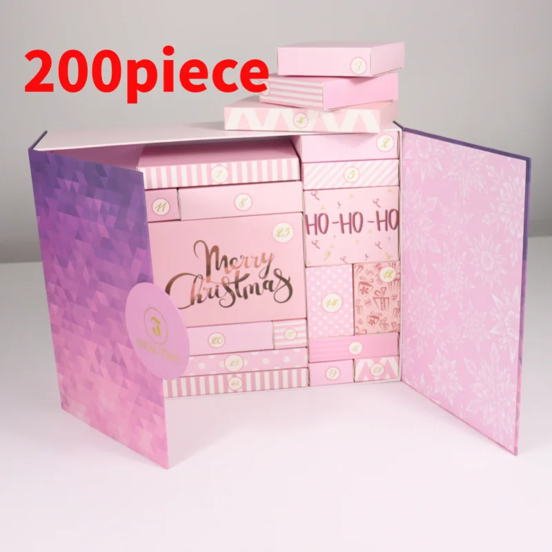 

20 0piece.Custom.Fancy Festival Factory Box Cosmetics Advent Calendar Beauty Calendar Packaging