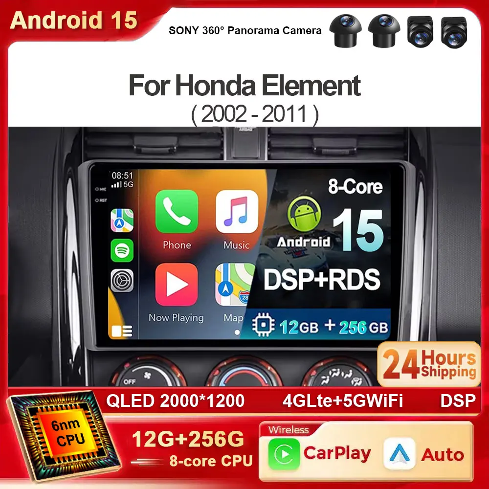 Android 15 Auto Π΄Π»Ρ Honda Element YH 2002-2011 ΠΠ²ΡΠΎΠΌΠΎΠ±ΠΈΠ»ΡΠ½ΡΠΉ ΡΠ°Π΄ΠΈΠΎΠΏΡΠΈΠ΅ΠΌΠ½ΠΈΠΊ ΠΡΠ»ΡΡΠΈΠΌΠ΅Π΄ΠΈΠΉΠ½ΡΠΉ Π²ΠΈΠ΄Π΅ΠΎΠΏΠ»Π΅Π΅Ρ GPS-Π½Π°Π²ΠΈΠ³Π°ΡΠΈΡ Carplay QLED BT WIFI 2 din DVD Android 15 Auto Π΄Π»Ρ Honda Element YH 2002-2011 ΠΠ²ΡΠΎΠΌΠΎΠ±ΠΈΠ»ΡΠ½ΡΠΉ ΡΠ°Π΄ΠΈΠΎΠΏΡΠΈΠ΅ΠΌΠ½ΠΈΠΊ ΠΡΠ»ΡΡΠΈΠΌΠ΅Π΄ΠΈΠΉΠ½ΡΠΉ Π²ΠΈΠ΄Π΅ΠΎΠΏΠ»Π΅Π΅Ρ GPS-Π½Π°Π²ΠΈΠ³Π°ΡΠΈΡ Carplay QLED BT WIFI 2 din DVD