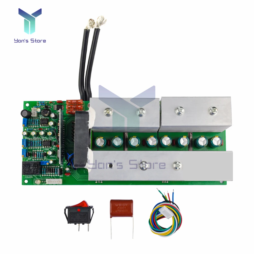 Imagem -06 - Placa do Inversor de Frequência de Onda Senoidal Pura 24v 36v 48v 4000 5000w Alta Qualidade Suficiente Proteção Perfeita de Energia 3000w 9000w