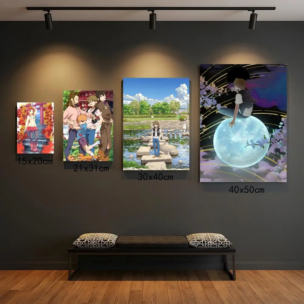 anime T-The Eccentric Family-Y Poster Self Adhesive Wall Decor for Modern Home Cafe Office and Bar