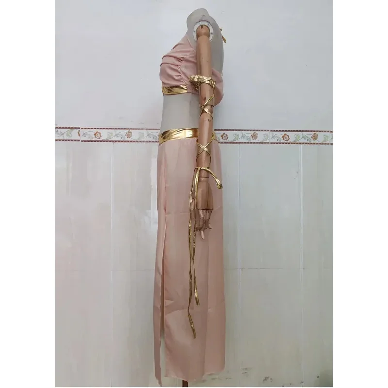 Sexy Medieval Ancient Egyptian Cleopatra Pharaoh Cosplay Costume Halloween Vintage Greek Goddess Egypt Roman Princess Gown ir;l5