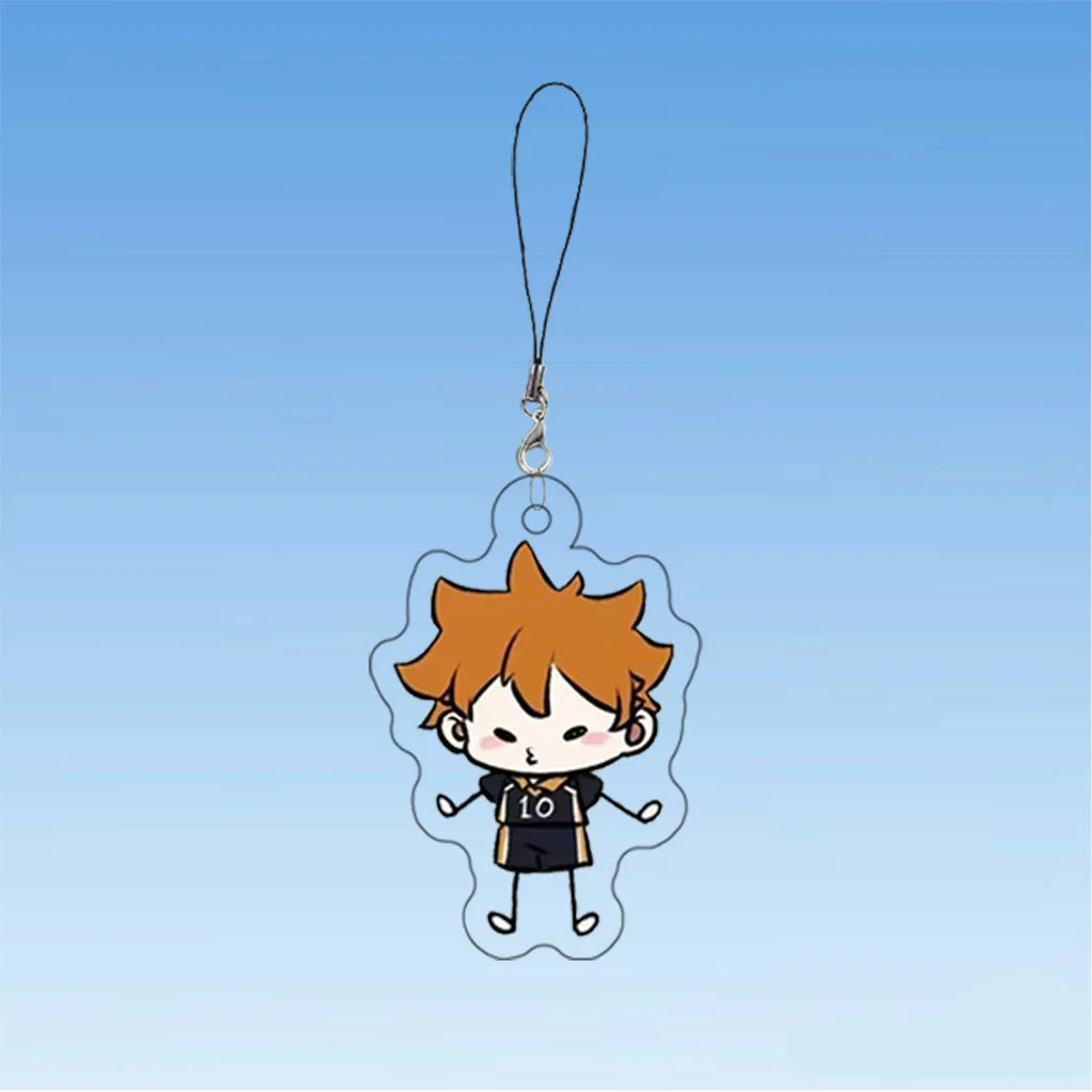 Animation Derivatives Ant Body Keychain Shoyo Hinata Tobio Kageyama Kei Tsukishima Kotaro Bokuto Creative Cartoon Present