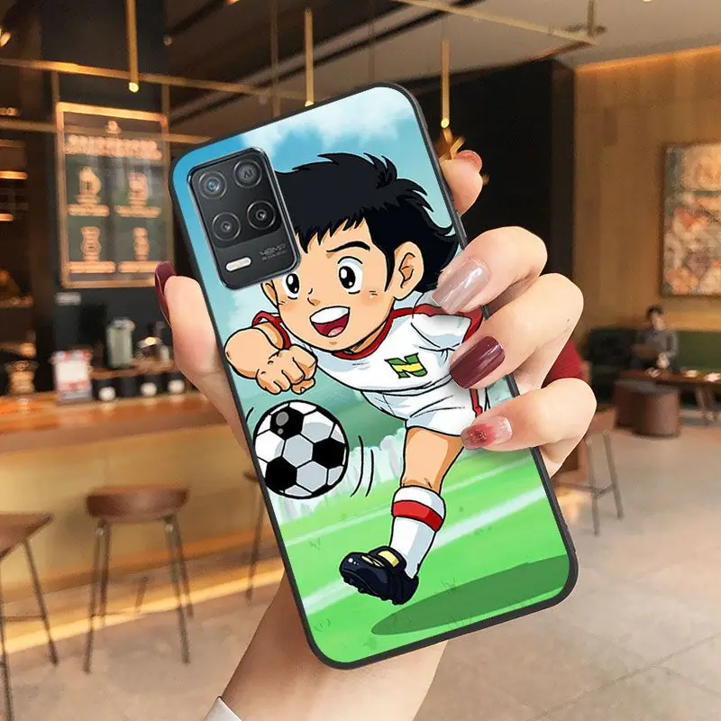 funda Captain Tsubasa Ozora Genzo football shell Phone cover For oppo Realme 8Pro 6PRO 6i 9i 9pro C11 C21 C25Y C25S Q3S XT Cases