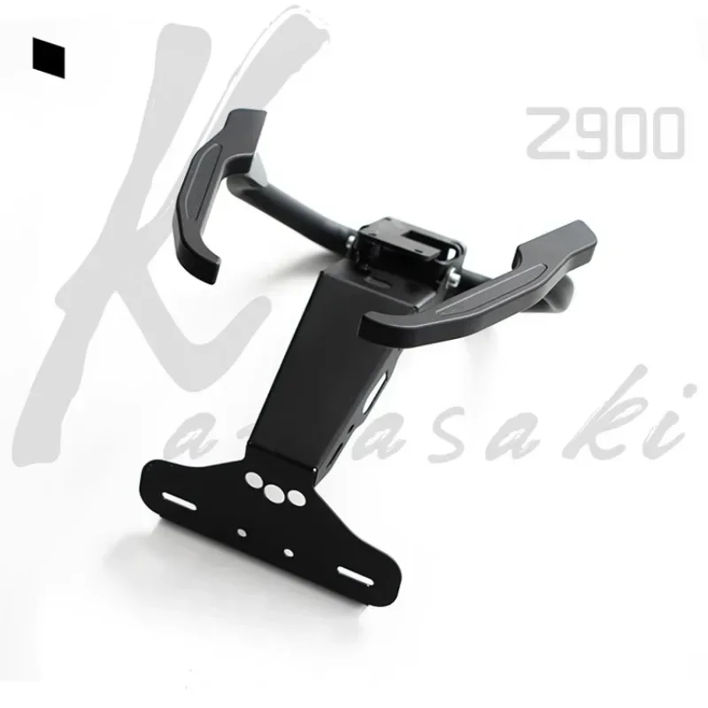 Motorcycle Accessories for Kawasaki Z900 Rear Armrest Parking Mobile Armrest Aluminum Alloy Tail Modified Short Tail Plate Frame