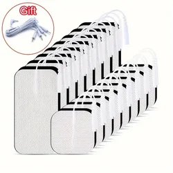 Physiotherapy Tens Electrodes Pad EMS Muscle Stimulator Patch Reusable Replaceable Non Woven Fabric Self-adhesive Massager Stick