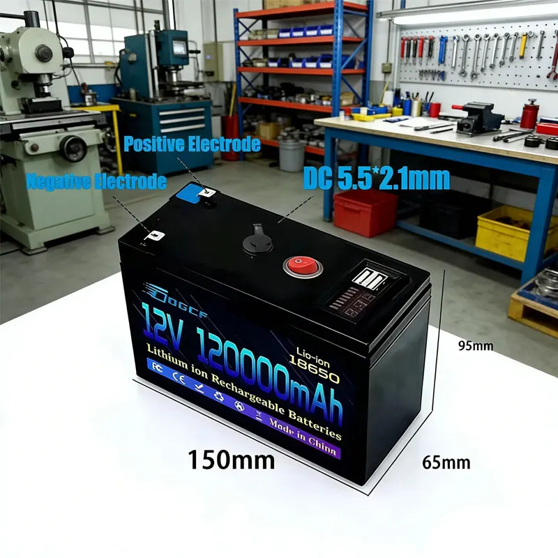 

⛏️ Поддерживает более 8000 циклов работы, подходит для солнечных/ветровых электростанций, малогабаритных источников бесперебойного питания, освещения, электросамокатов.
