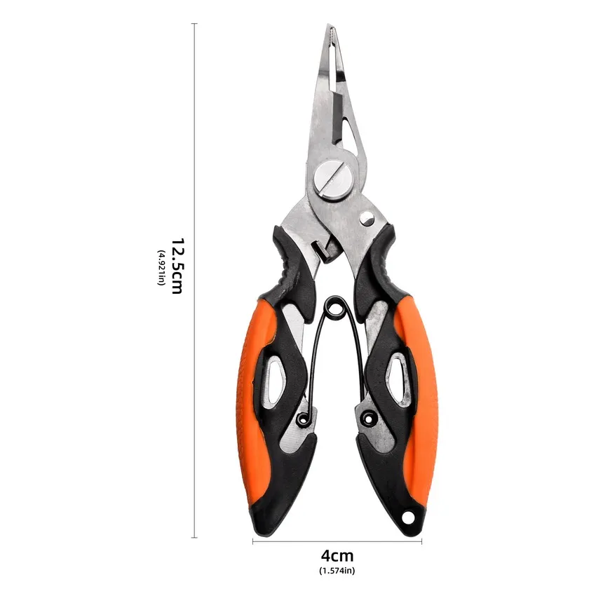 Multifunction Fishing Plier Scissor Fishing Tools Braid Line Lure Cutter Hook Remover Fishing Cutting Fish Use Tongs Scissors